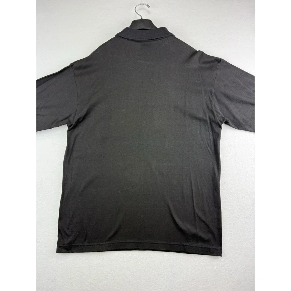 Harley Davidson Polo Shirt Mens XL Black Greensboro‎ NC Logo Pocket Cotton